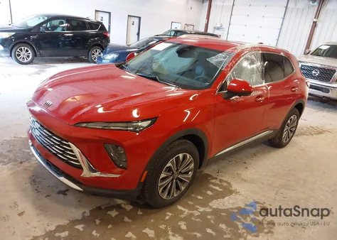 2025 Buick Envision Preferred Awd z USA, uszkodzony, nr VIN LRBFZKE45SD033383